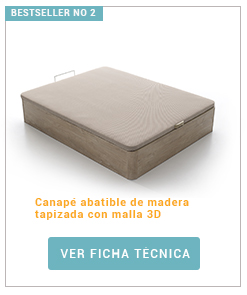 Kuida-t fábrica de colchones - Canapé abatible de madera >   • Sujeta-colchón metálico www.kuida-t.es
